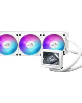 Охладител за процесор ASUS ROG RYUJIN III 360 ARGB EXTREME White Edition 3.5" LCD