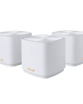Безжична MESH система ASUS ZenWiFi XD5 (W-3-PK) AX3000 (802.11ax) MU-MIMO OFDMA Ai