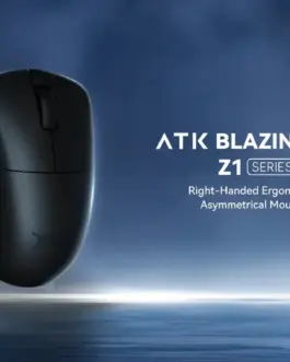 Alternative view of ATK професионална геймърска мишка Wireless Gaming Mouse Z1 ULTRA - 8K, White