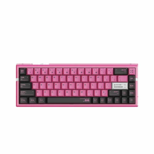ATK професионална геймърска механична клавиатура Professional Gaming Mechanical Keyboard RS6 Ultra - 8K TTC RGB Magneto [Linear] - Sakura
