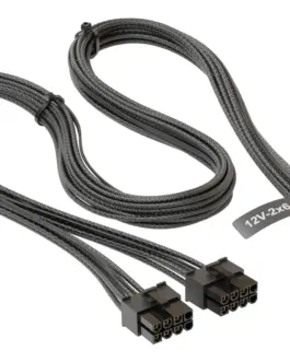 Кабел Seasonic 90° 12VHPWR 600W 16-Pin към 2x8 Pin за Seasonic захранвания