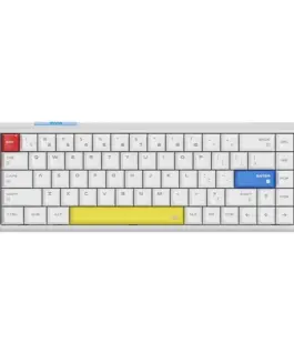 ATK професионална геймърска механична клавиатура Professional Gaming Mechanical Keyboard RS6 Ultra - 8K TTC RGB Magneto Switches [Linear] - White