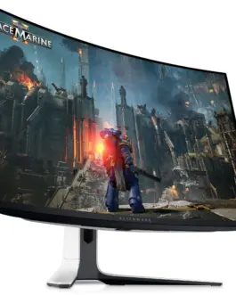 Alternative view of Монитор Alienware AW3225QF 32" Curved QD-OLED, 4K UHD 3840 x 2160 , 240Hz, 0.3ms