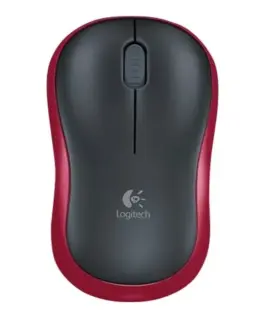 МИШКА LOGITECH M185 - Wireless - Red - PN 910-002240