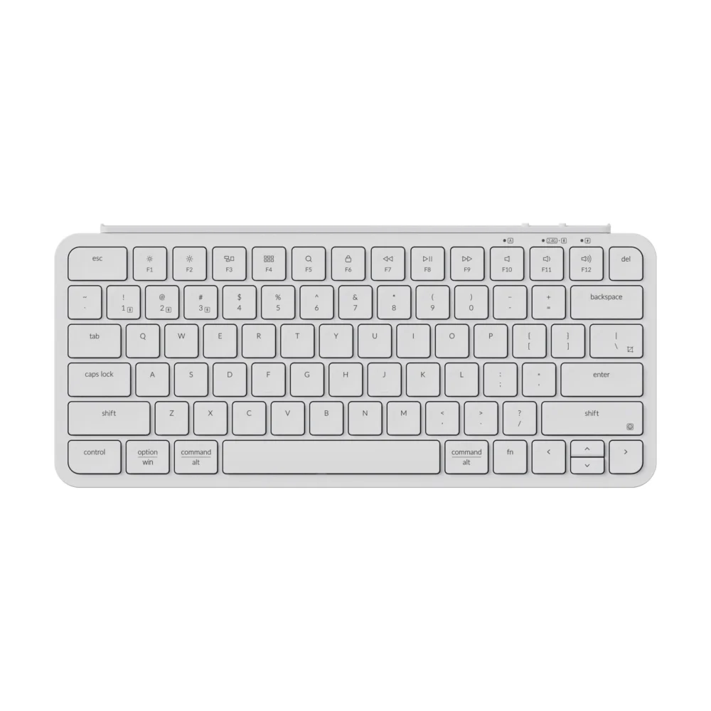 Безжична клавиатура Keychron B1 Pro Ultra-Slim Ivory White