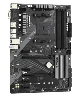 Alternative view of Дънна платка ASRock B450 Pro4 R2.0, AM4, DDR4