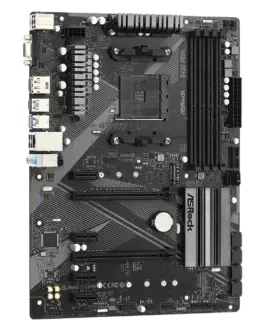 Alternative view of Дънна платка ASRock B450 Pro4 R2.0, AM4, DDR4