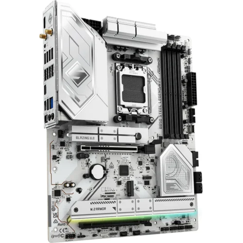 Alternative view of Дънна платка ASRock B850 STEEL LEGEND WIFI 7 socket AM5