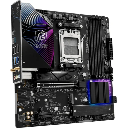 Alternative view of Дънна платка ASRock B850M RIPTIDE WIFI7 socket AM5