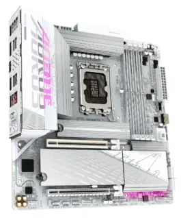Alternative view of Дънна платка GIGABYTE B860M AORUS ELITE WiFi 6E ICE, LGA 1851