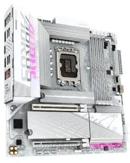 Alternative view of Дънна платка GIGABYTE B860M AORUS ELITE WiFi 6E ICE, LGA 1851