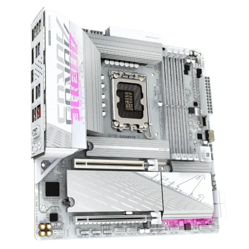Alternative view of Дънна платка GIGABYTE B860M AORUS ELITE WiFi 6E ICE, LGA 1851