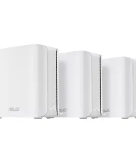 Безжична MESH система ASUS ZenWiFi BD4 White AX3600 Whole-Home Mesh WiFi 7 (802.11be) MU-MIMO OFDMA Ai