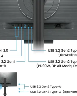 Alternative view of Монитор за програмиране BenQ RD320UA, 31.5", Ergo Stand