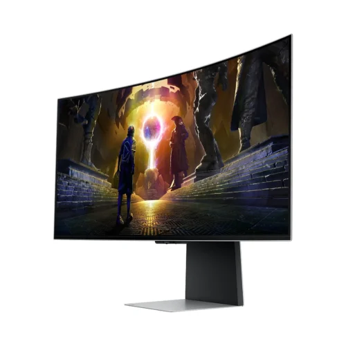 Alternative view of Монитор Samsung Odyssey OLED G8 G85SD Ultra WQHD - 34" CURVED 1800R, 175 Hz, 0.03ms