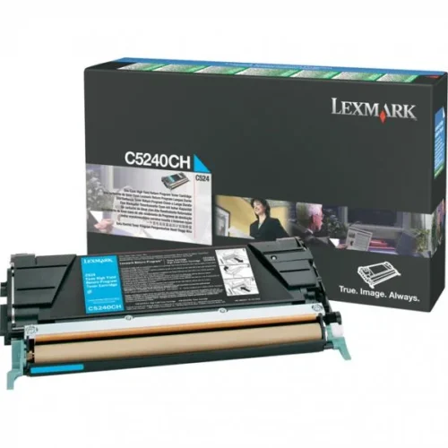 КАСЕТА ЗА LEXMARK OPTRA C524/C532/C534 - Cyan - HIGH CAPACITY - Return program cartridge - OUTLET - PN