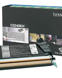 КАСЕТА ЗА LEXMARK OPTRA C524/C534 - Black - Return program cartridge - OUTLET - PN C5240KH