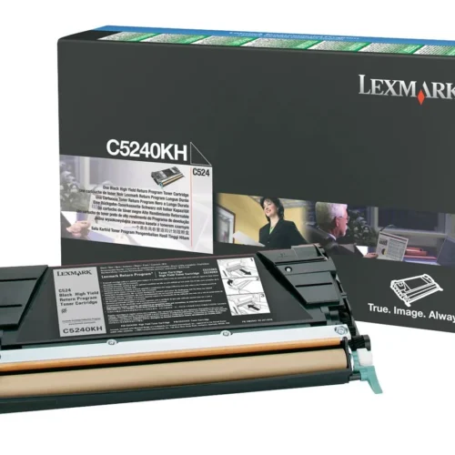 КАСЕТА ЗА LEXMARK OPTRA C524/C534 - Black - Return program cartridge - OUTLET - PN C5240KH