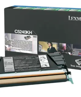 КАСЕТА ЗА LEXMARK OPTRA C524/C534 - Black - Return program cartridge - OUTLET - PN C5240KH