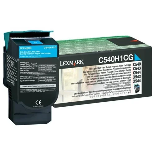 КАСЕТА ЗА LEXMARK OPTRA C540 series/X540 series - Cyan - Return program cartridge - HIGH CAPACITY - PN