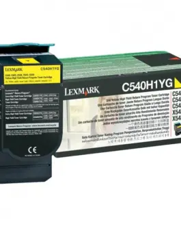 КАСЕТА ЗА LEXMARK OPTRA C540 series/X540 series - Yellow - Return program cartridge - HIGH CAPACITY - PN