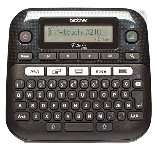 ЕТИКЕТЕН ПРИНТЕР BROTHER P-Touch PTD210 (PT-D210) - С ПЕЧАТ НА КИРИЛИЦА - PN