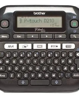 ЕТИКЕТЕН ПРИНТЕР BROTHER P-Touch PTD210 (PT-D210) - С ПЕЧАТ НА КИРИЛИЦА - PN