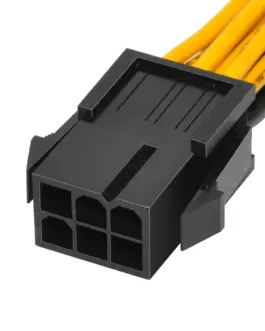 Alternative view of Makki Mining PCI-E Splitter 6pin -> 2x 6pin - MAKKI-CABLE-PCIE6-TO-2x6