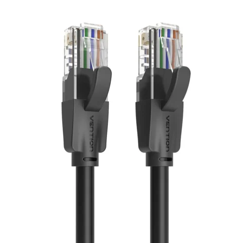 Vention Кабел LAN UTP Cat.6 Patch Cable – 3M Black – IBEBI