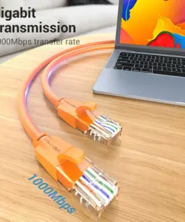 Alternative view of Vention Кабел LAN UTP Cat.6 Patch Cable - 2M Orange - IBEOH