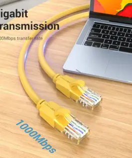 Alternative view of Vention Кабел LAN UTP Cat.6 Patch Cable - 1M Yellow - IBEYF
