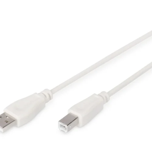 КАБЕЛ USB DIGITUS - USB-A to USB-B - 18 m - Beige - PN AK-300102-018-E