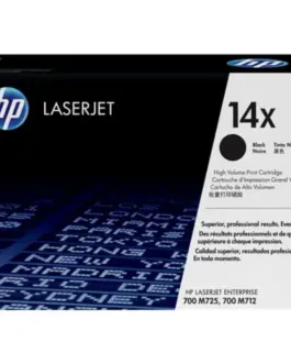 КАСЕТА ЗА HP LaserJet Enterprise 700 M725/M712 - Black - /14X/ - PN CF214X
