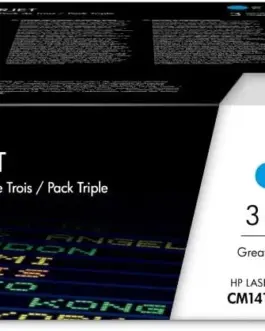 КОМПЛЕКТ 3 КАСЕТИ ЗА HP Color Laserjet CM 1415/CP 1525 - TRIPLE PACK - C/M/Y - CE321A/CE322A/CE323A - /128A/ - PN