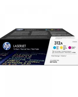 КОМПЛЕКТ 3 КАСЕТИ ЗА HP Color LaserJet Pro MFP M476dn/M476nw/M476dw - Cyan/Magenta/Yellow -  /312A/ - PN