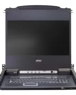 KVM Конзола ATEN CL5716M 17" 16-Port PS/2-USB VGA Single Rail LCD KVM Switch