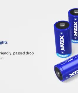 Alternative view of Батерия литиева XTAR CR-123, 3V, Фото