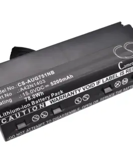 Батерия за лаптоп ASUS G751J  A42NI403 15V 5200mAh CAMERON SINO