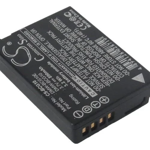Alternative view of Батерия за фотоапарат Panasonic 3.7V 890mAh DMW-BCG10 Cameron Sino