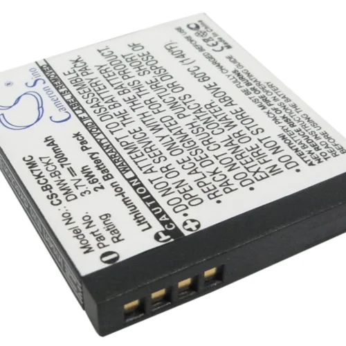 Alternative view of Батерия за камера Panasonic Lumix DMC-S3 3.7V 700 mAh DMW-BCK7 Cameron Sino