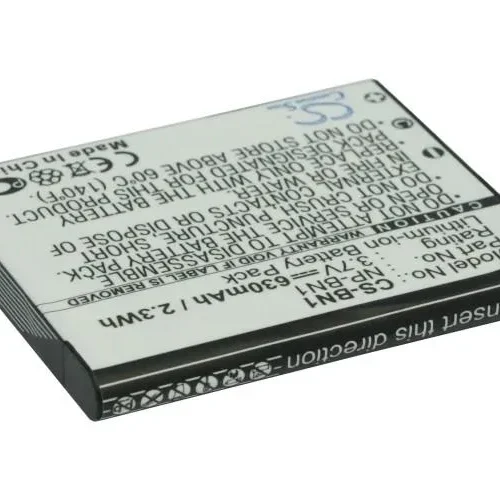 Alternative view of Батерия за фотоапарат SONY  NP BN1  LiIon 3.7V 630mAh Cameron Sino
