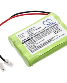 Alternative view of Батерия за телефон 3* ААА 3.6V NiMH 700mAh GPT207 /universal conector/ за Panasonic KX-TC1210  Cameron Sino