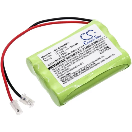 Alternative view of Батерия за телефон 3* ААА 3.6V NiMH 700mAh GPT207 /universal conector/ за Panasonic KX-TC1210  Cameron Sino