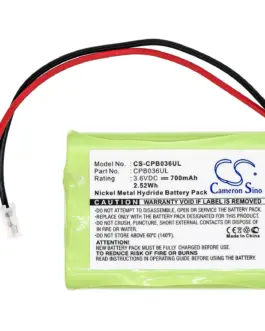 Батерия за телефон 3* ААА 3.6V NiMH 700mAh GPT207 /universal conector/ за Panasonic KX-TC1210  Cameron