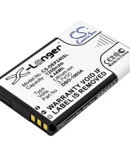 Батерия за мобилен телефон  DORO 6821  6881 1370 6060  380147 LiIon 37V 1200mAh CAMERON