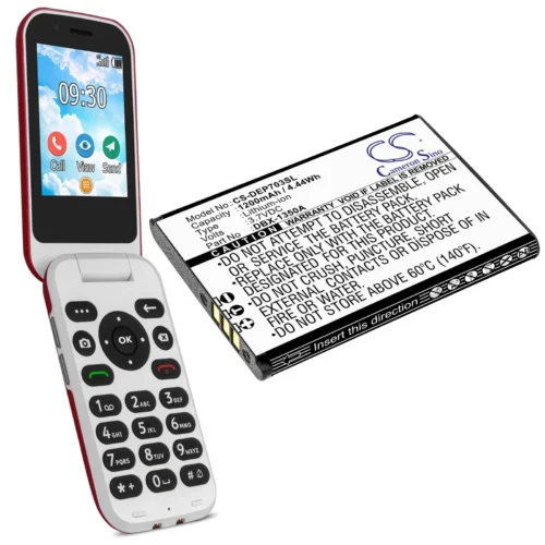 Alternative view of Батерия за мобилен телефон  DORO 7030, 7031, 7080, DFC-0270  DBX-1350A LiIon 3,7V 1200mAh CAMERON SINO