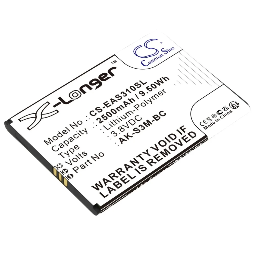 Батерия за мобилен телефон EMPORIA Smart 3 Mini Smart 4 AK-S3M-BC   LiPo 38V 2500mAh CAMERON