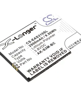 Батерия за мобилен телефон EMPORIA Smart 3 Mini Smart 4 AK-S3M-BC   LiPo 38V 2500mAh CAMERON