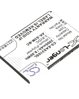 Alternative view of Батерия за мобилен телефон EMPORIA Smart 3 Mini, Smart 4 AK-S3M-BC   LiPo 3,8V 2500mAh CAMERON SINO