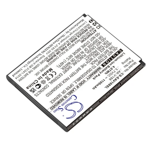 Alternative view of Батерия за мобилен телефон EMPORIA Touch Smart, Touch Smart 2, Touchsmart V188  AK-V188   LiIon 3,7V 1100mAh CAMERON SINO